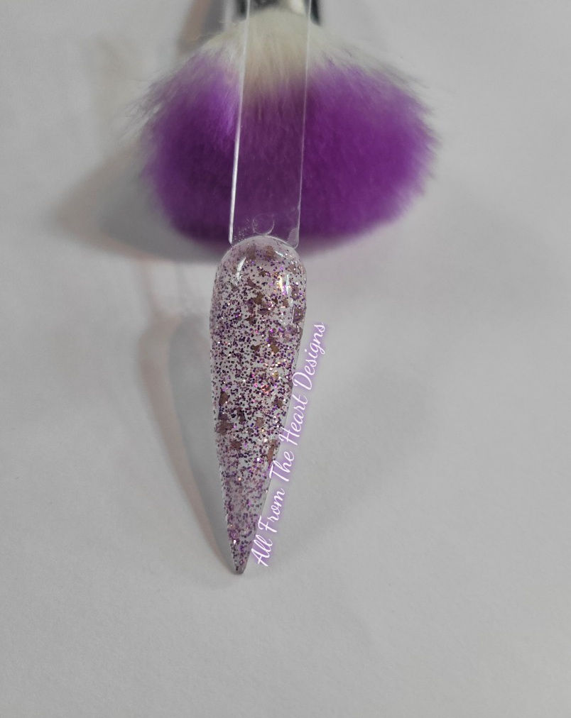 PURPLE STONE EVERYTHING ACRYLIC POWDER