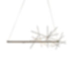 Hubbardton Forge Cascade LED pendant sculptural linear lighting fixture