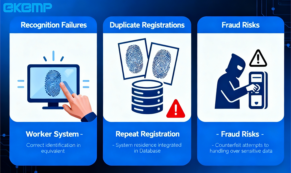 Real Problems with Single-Fingerprint Verification