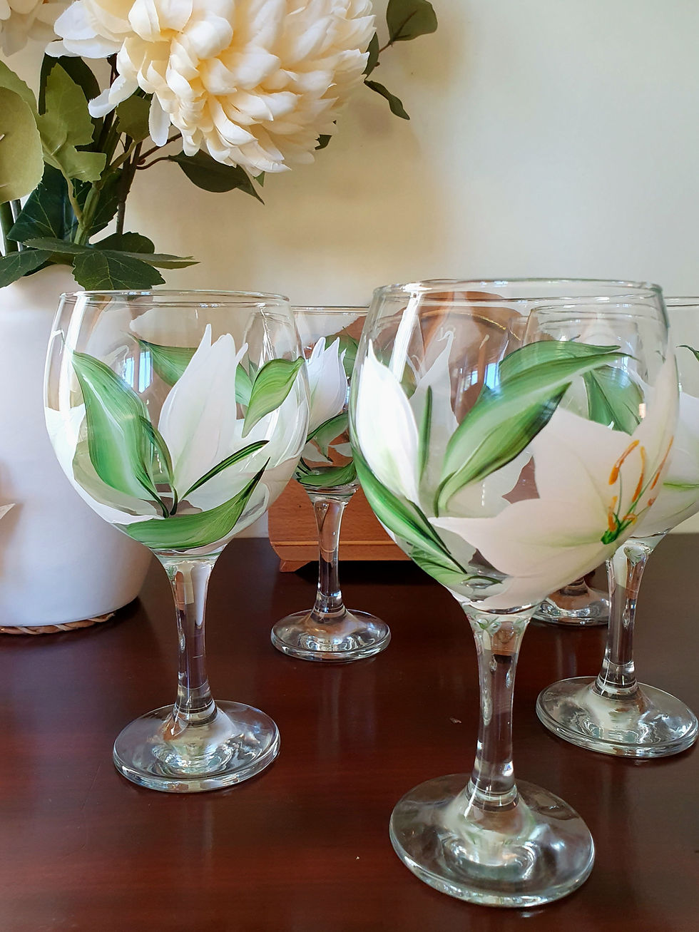 Thumbnail: The  White Lily - Gin/Wine/Tumbler & Glass Mug