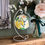 Thumbnail: Large TeaLight Glass Globe & Stand -Daffodils 