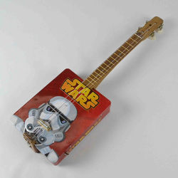 Upcycled Storm Trooper Tin Ukulele