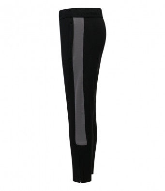 Thumbnail: Side shot of black and grey tracksuit
