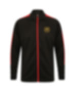 Black / Red Tracksuit Top Product Shot ODF 