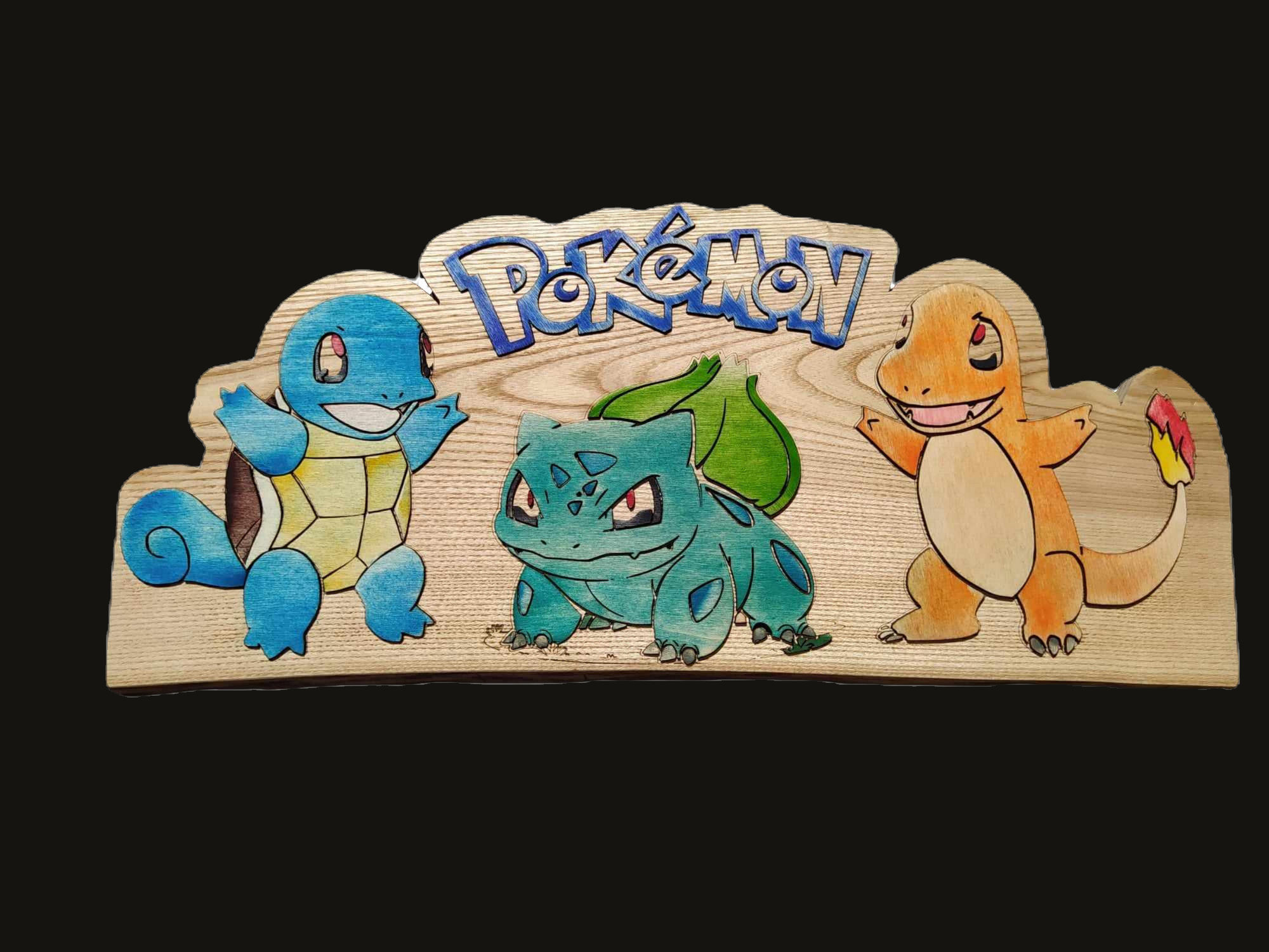 Planche en relief Pokemon