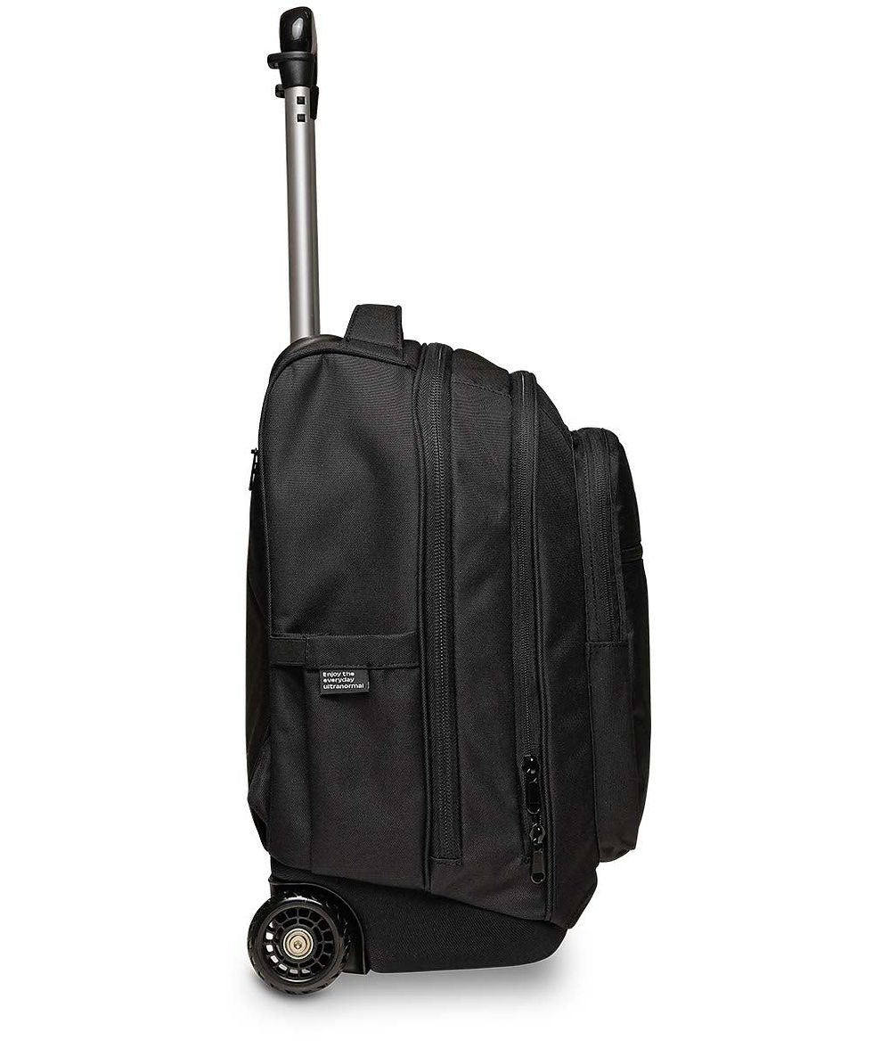 Miniatura: ZAINO TROLLEY INVICTA - BUMP PLAIN BLACK - 200602342 899