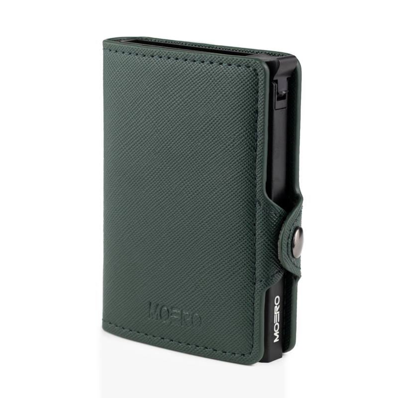 Moero Saffiano Verde vista frontale