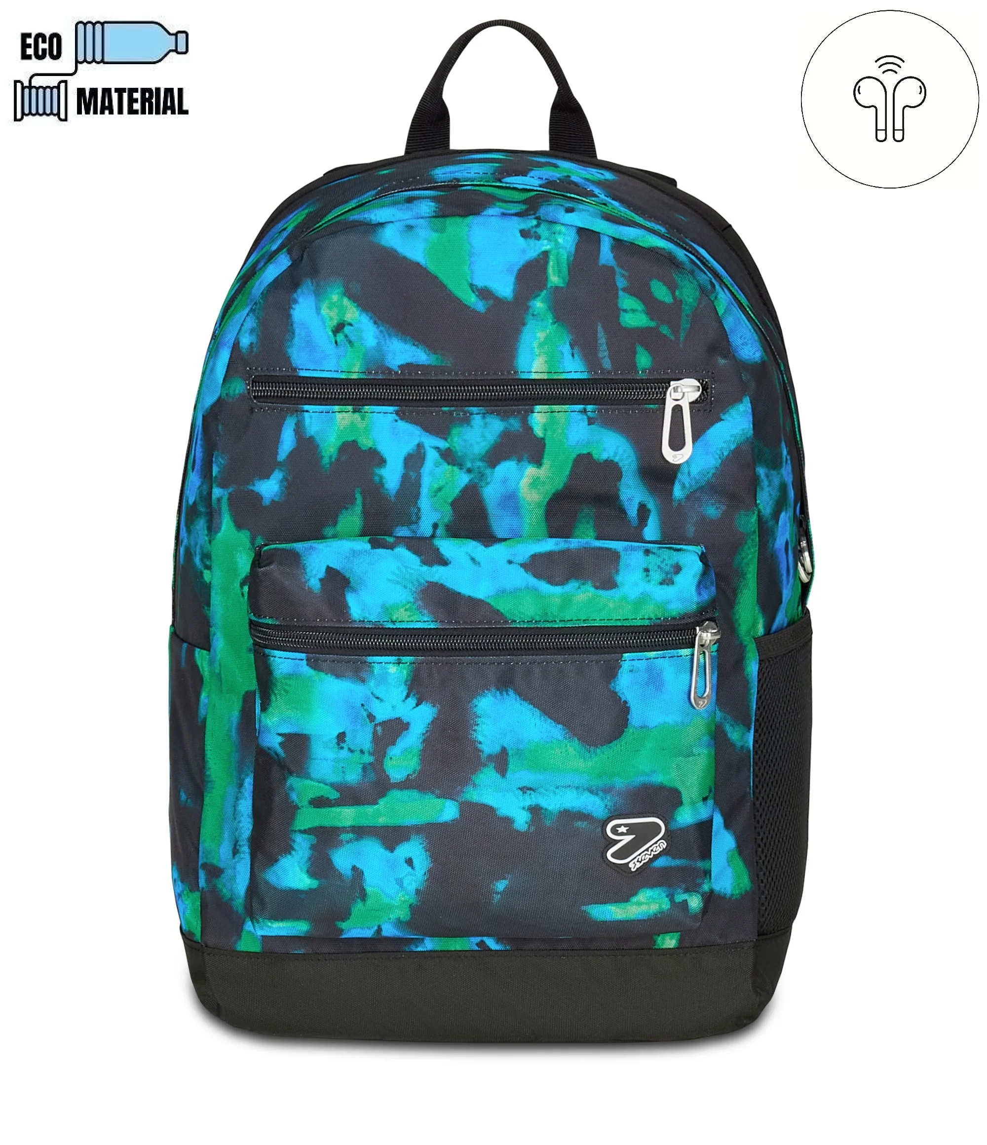 FALLING COLOR Zaino Reversibile Seven