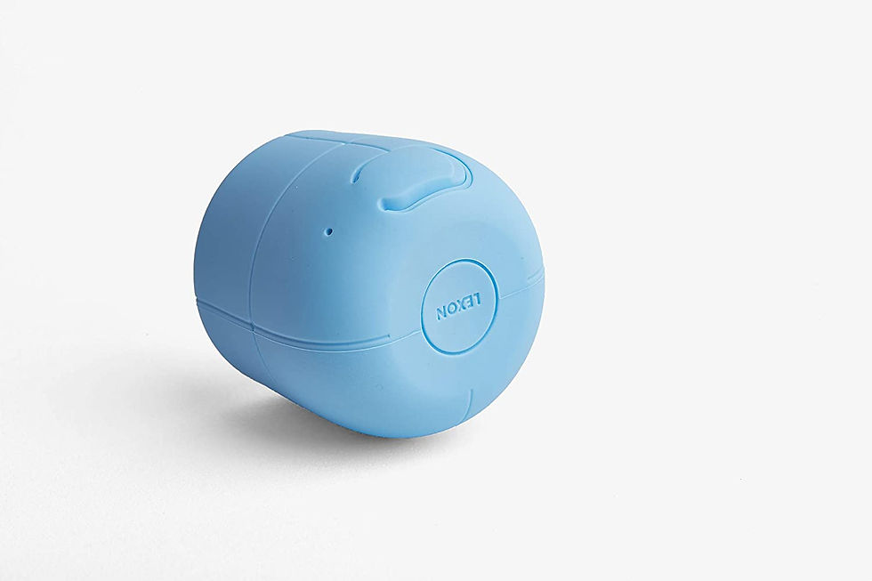 Miniatura: MINO X Lexon Design - LA120B9 - Colore Celeste - vista pulsante