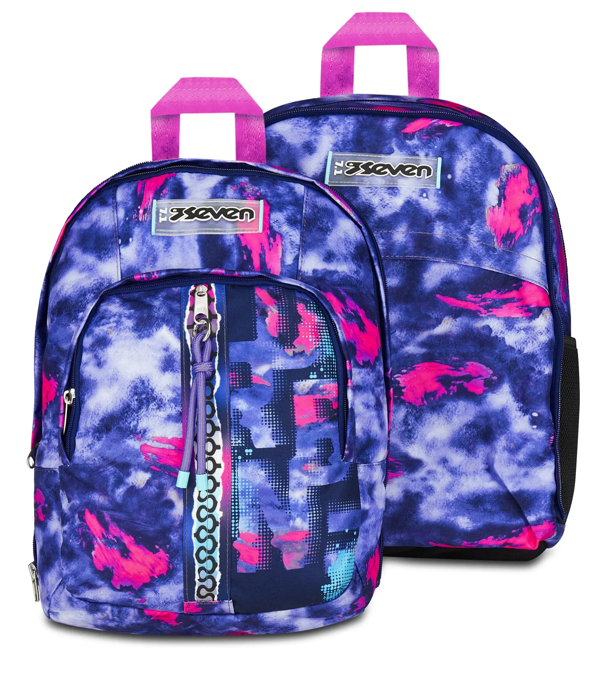 SHADY DYE GIRL | ZAINO Seven® DUAL DETACH | vista zaino + zainetto