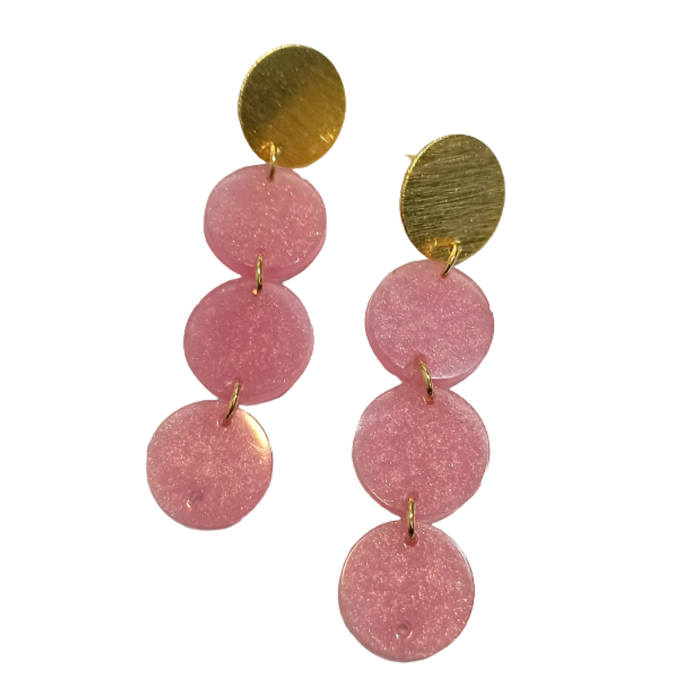 Miniatura: Aretes Coin Long
