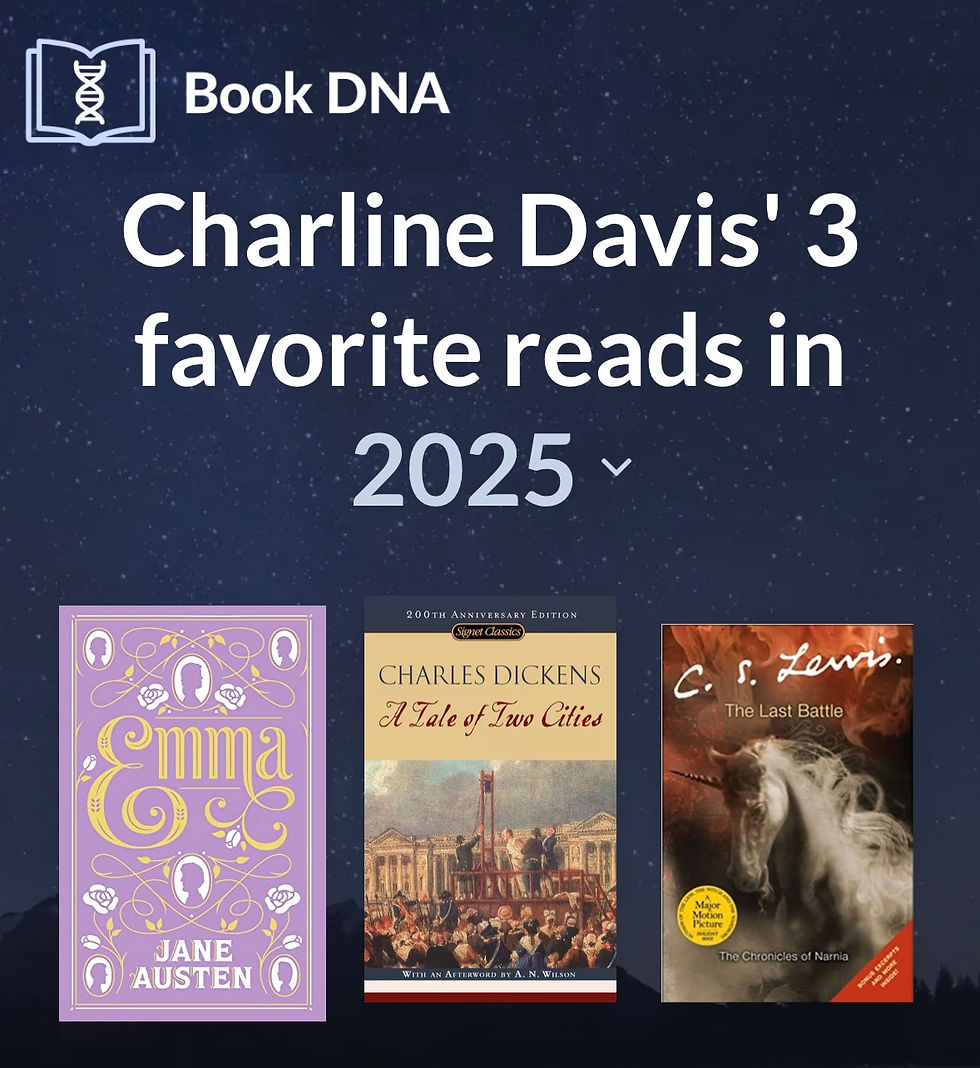 My Favorite Reads of 2025