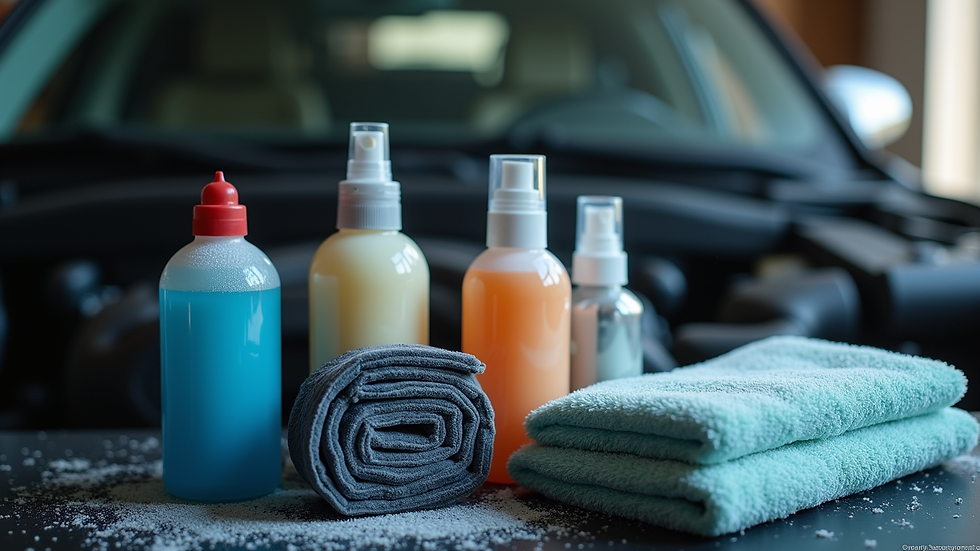 Best Products for Effective Car Valeting at Home