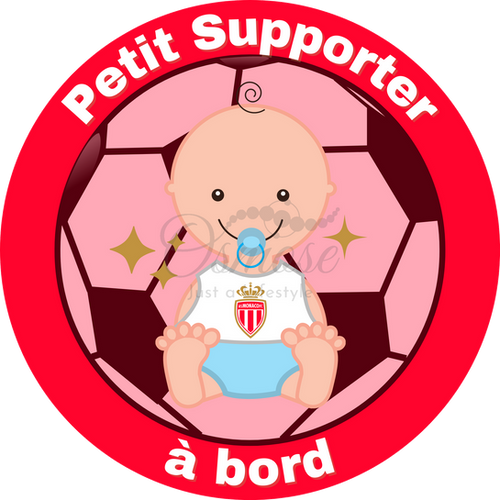 Print Corner - Autocollant Équipe De Football - Bébé à Bord