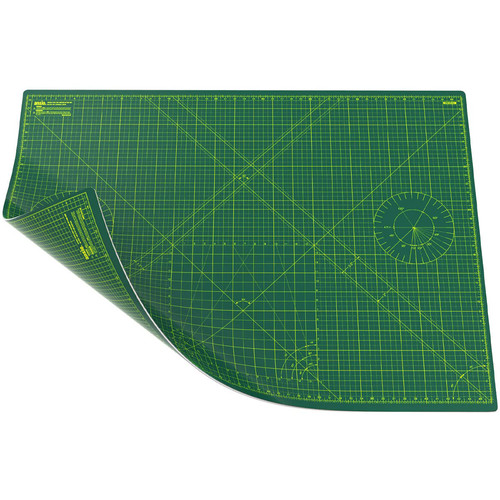 ANSIO Craft Cutting Mat SelfHealing A0, 118cm x 86cm Green Ansio.co.uk