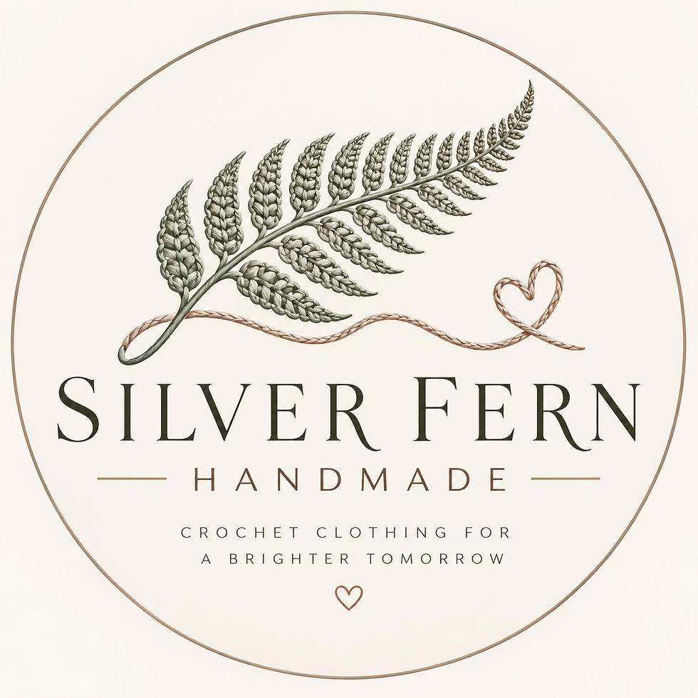 Marina logo- Silver Fern Handmade