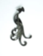 Thumbnail: Estate Vintage Sterling "Lang" Peacock Pin Pendant Brooch