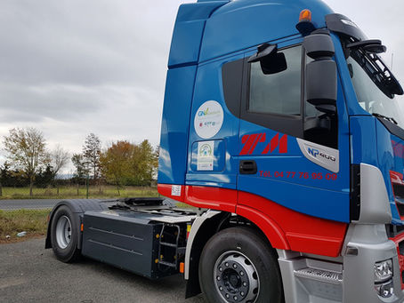 Notre premier véhicule roulant au gaz naturel 