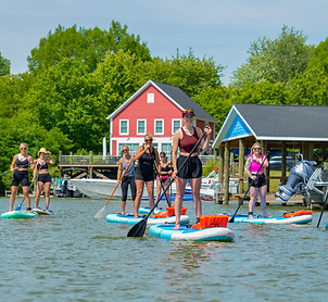 Paddleboarding Ohio Buckeye Lake