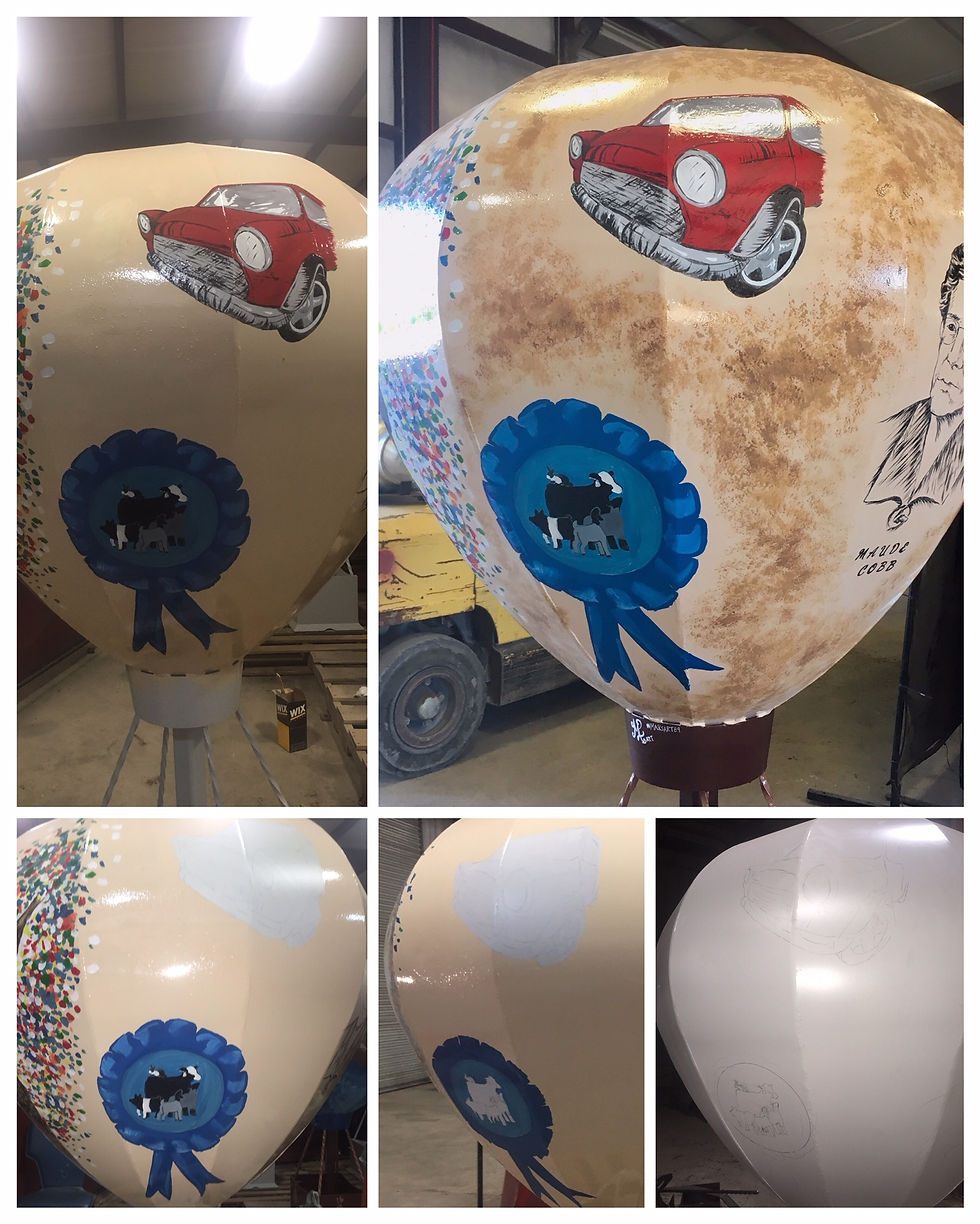 Maude Cobb Convention Center Balloon