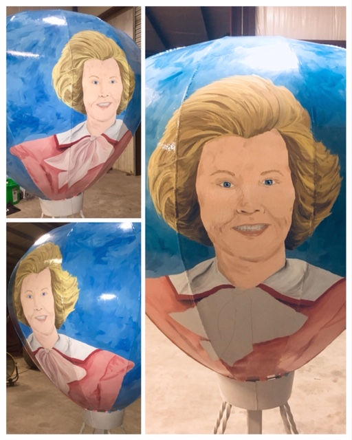 Longview Public Library Balloon -