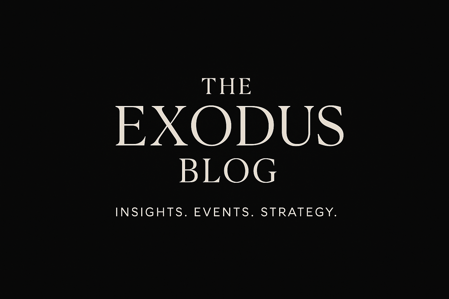 Exodus Studio tech-driven events | The Exodus Experience