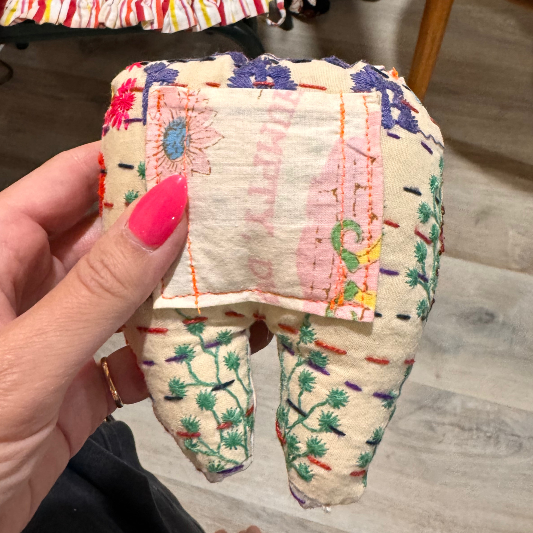 Tooth Fairy Pillow with Pocket