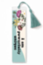 Blue affirmation bookmark for girls promoting confidence and individuality
