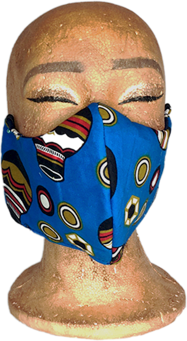 Thumbnail: Ankara Mask Double Sided - Collection 2