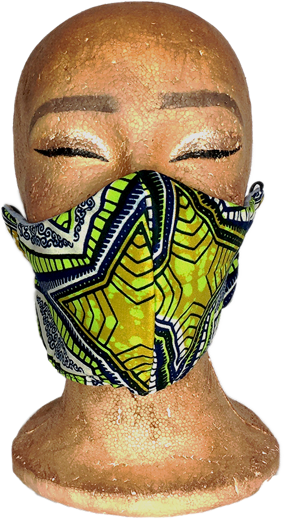 Thumbnail: Ankara Mask Double Sided - Collection 3