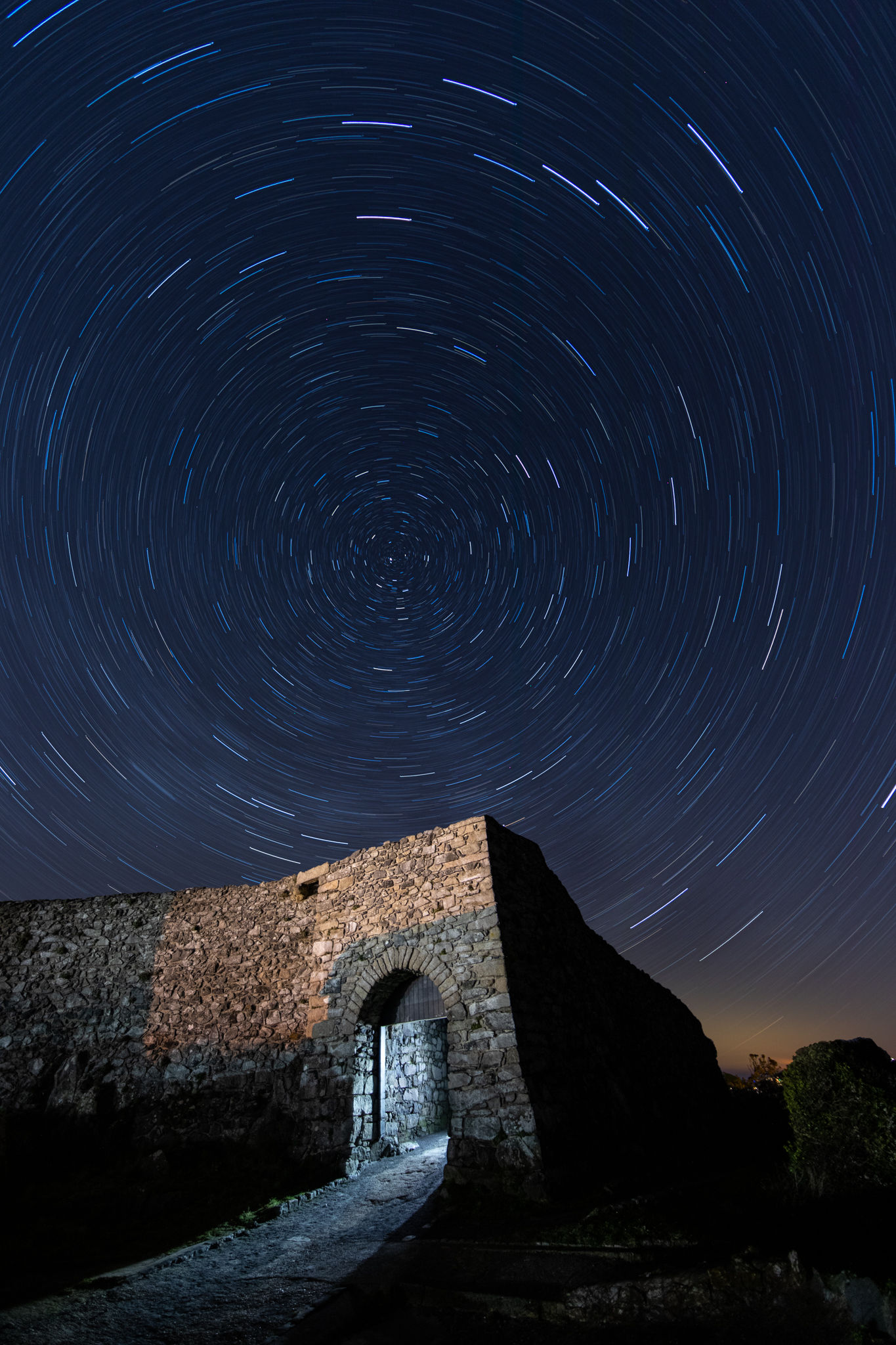 Star Trails - Vale Castle