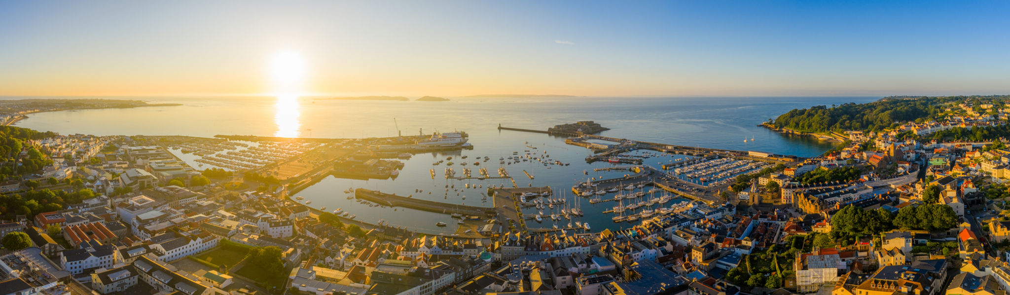 St Peter Port Pano - Custom Size - #6