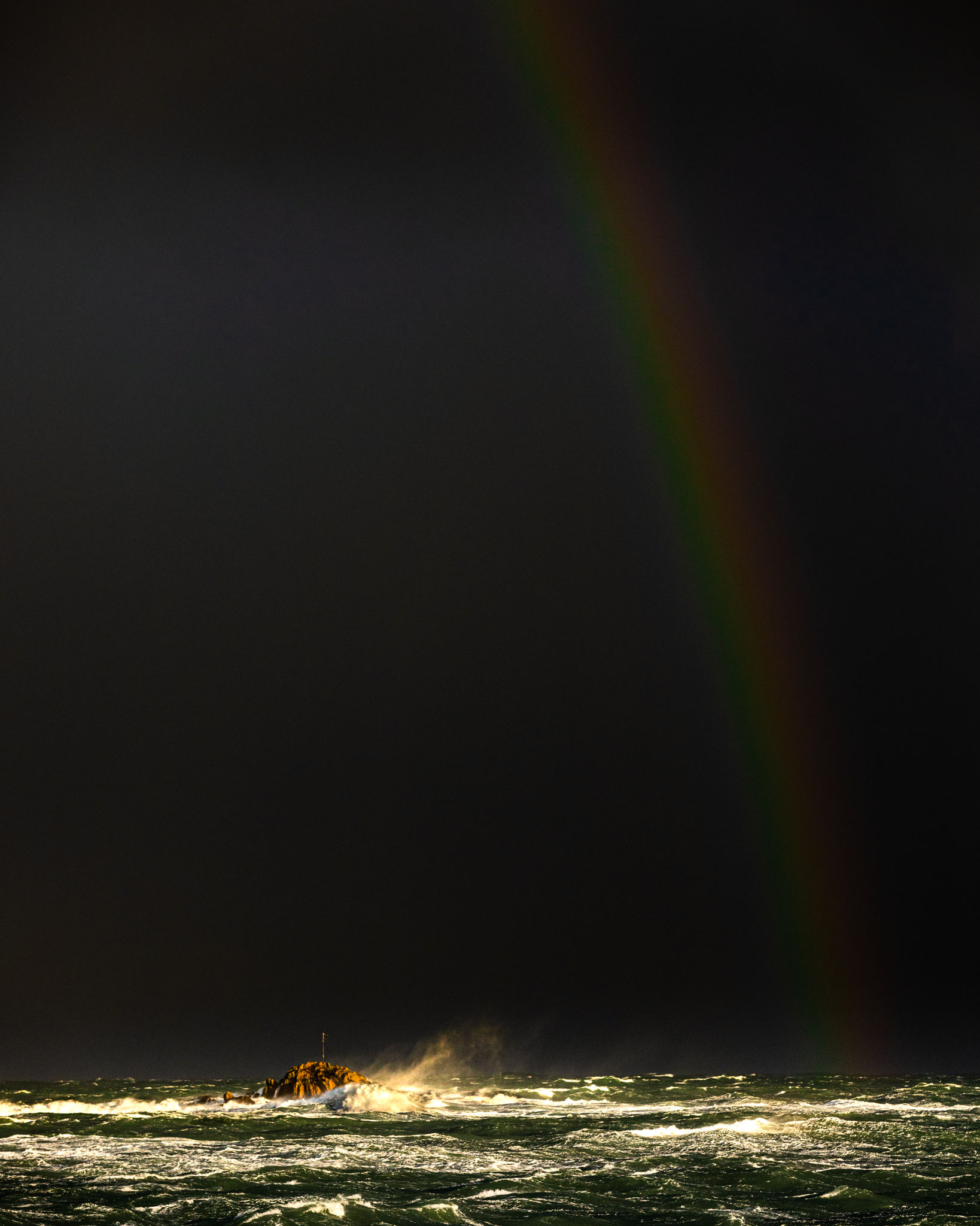 Storm Ciara - Grosse Rocque Rainbow