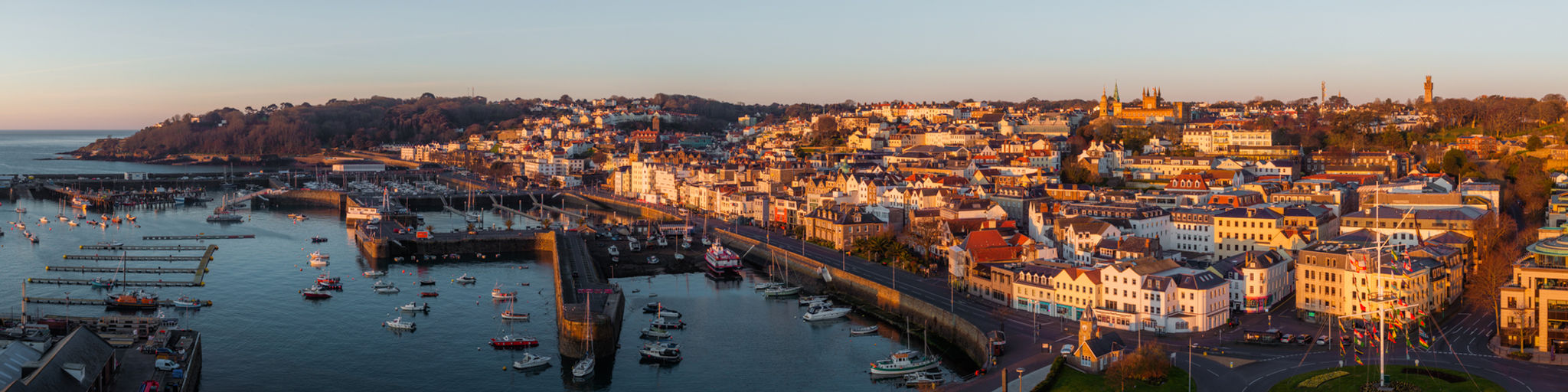 St Peter Port Pano - Custom Size - #27