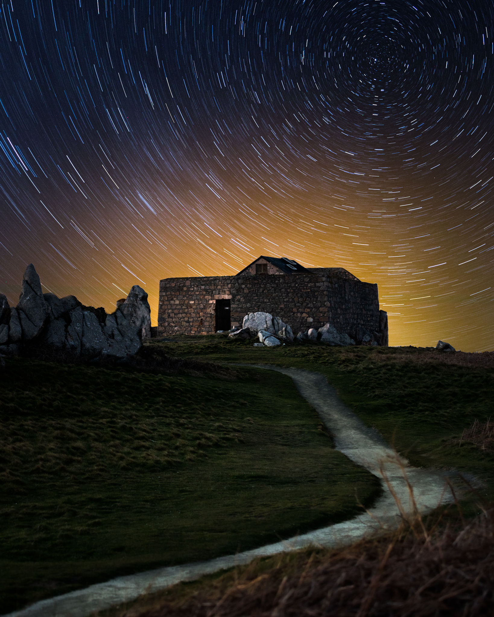 Fort Pembroke - Star Trails