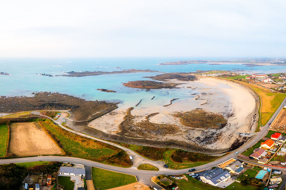 Port Gras - Summers Day Low Tide (landscape)