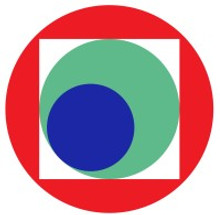 Starting Pixel Podcast logo — Circular logo with concentric green, red, and blue shapes representing The Starting Pixel Podcast.