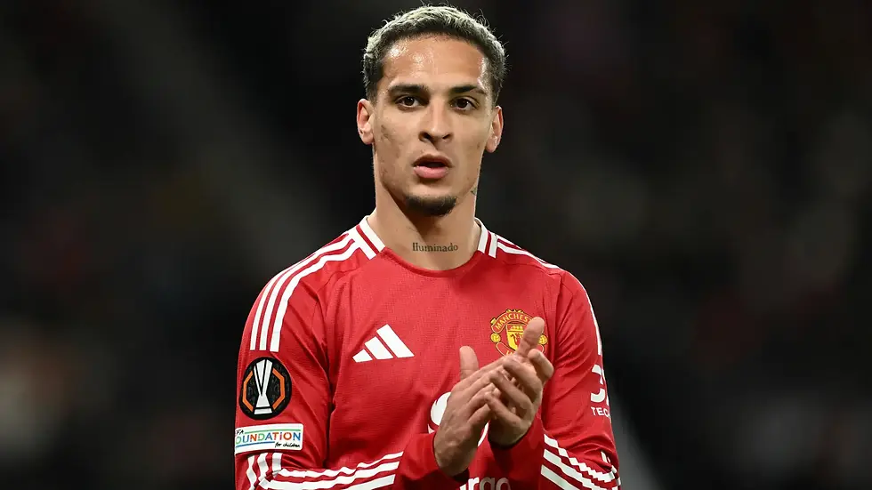 Anthony was brought in by Eric ten Haag, but the club are still paying instalments on his transfer fee, he is out on loan and the Manchester United is likely subsidising his wages (Image Credits: goal.com, Getty Image)