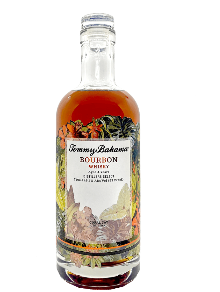 Tommy Bahama 4 Year Bourbon Whiskey, Tommy Bahama 4 Year Bourbon Whiskey
