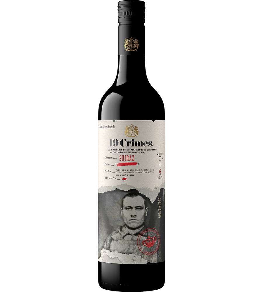 19 Crimes Shiraz - 750 mL, 19 Crimes Shiraz - 750 mL