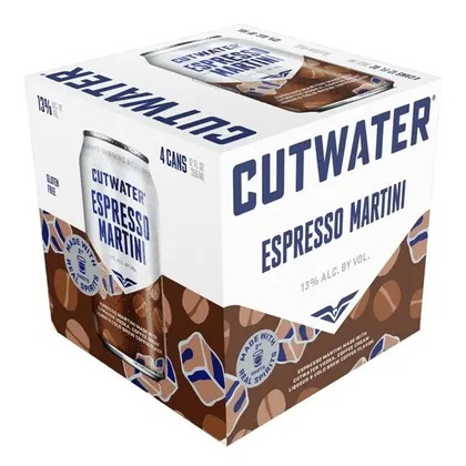 Cutwater Espresso Martini 4-Pack, 4-pack