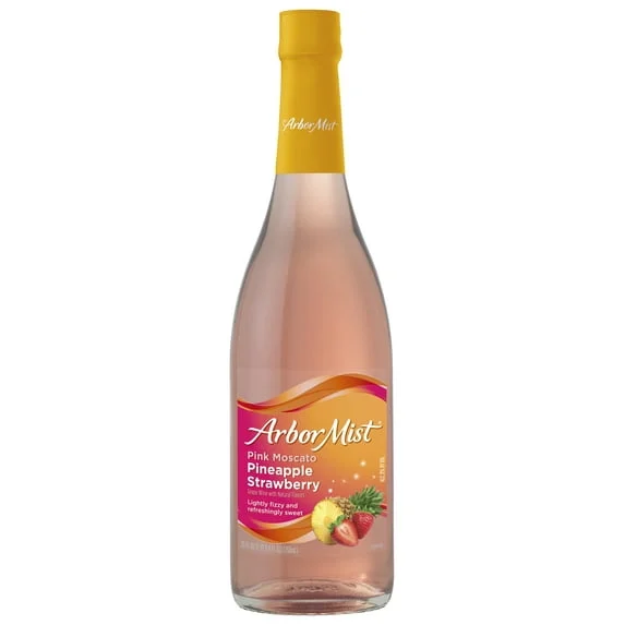 Arbor Mist Pink Moscato Pineapple Strawberry, 2 sizes