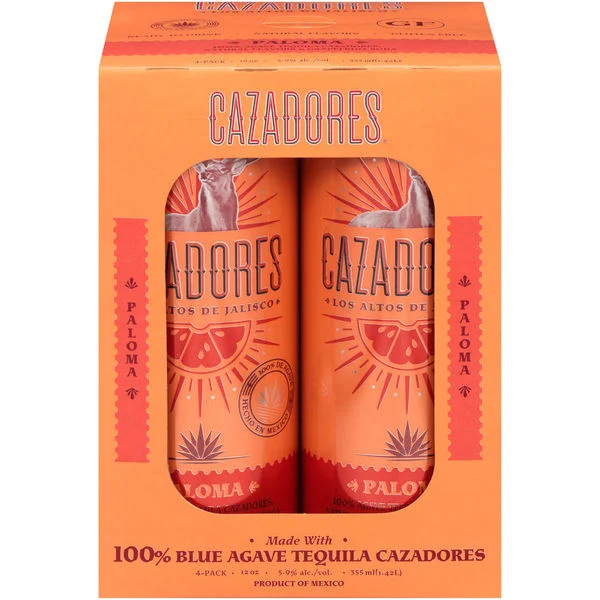 Cazadores Paloma Cans, Size not listed