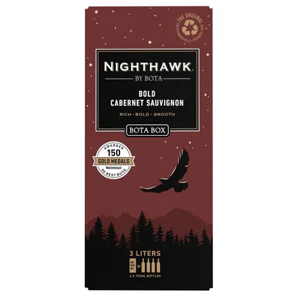 Bota Box Nighthawk Bold Cabernet Sauvignon - 3 L, Bota Box Nighthawk Bold Cabernet Sauvignon - 3 L
