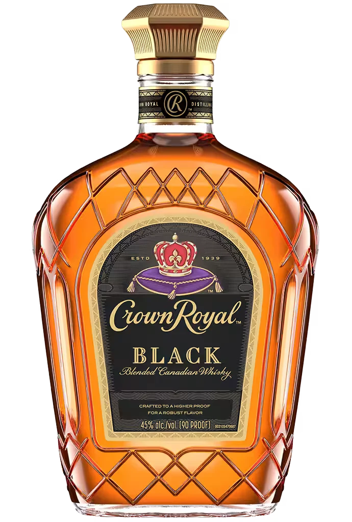 Crown Royal Black Canadian Whisky, 750 mL