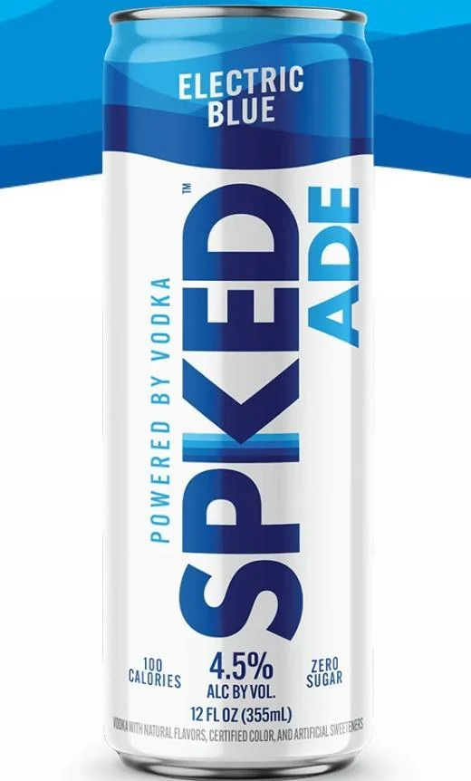 Spiked Ade Electric Blue 4-Pack, 4-pack