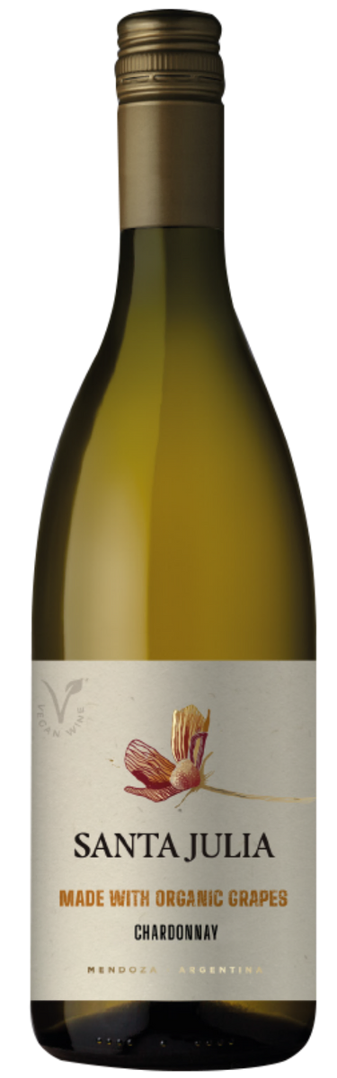 Santa Julia Organic Chardonnay 2025 - 750 mL, Santa Julia Organic Chardonnay 2025 - 750 mL