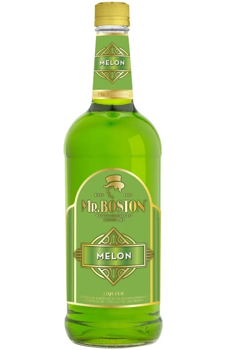 Mr. Boston Melon Liqueur - 1L, 1 L
