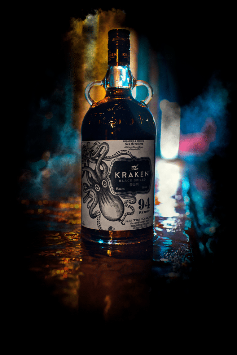 Kraken Black Spiced Rum, 4 sizes