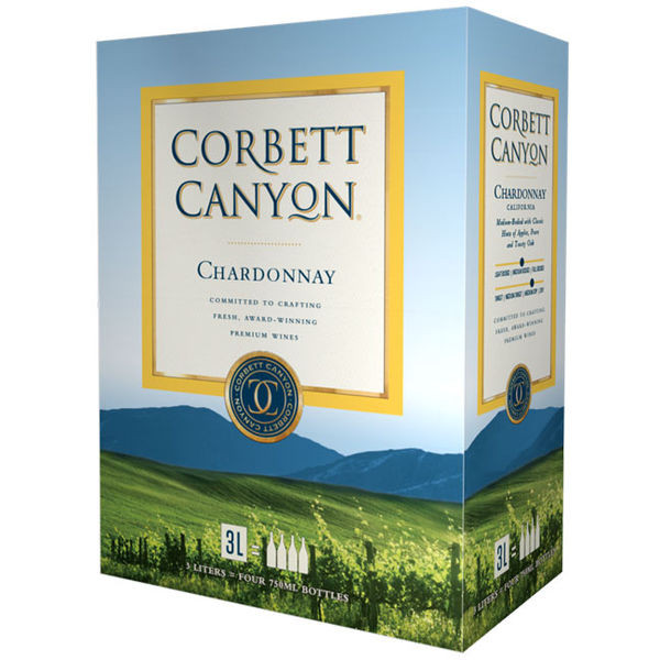 Corbett Canyon 3.0L Chardonnay 3.0L, 3L Box